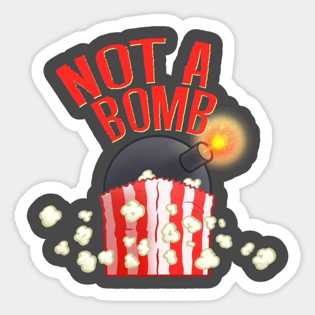 Not A Bomb Sticker by Not A Bomb Podcast